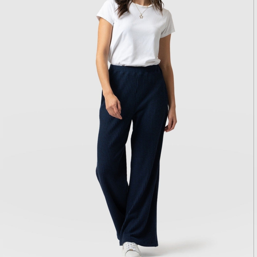 Saint + Sofia‎ flare ribbed pullon pants size 16